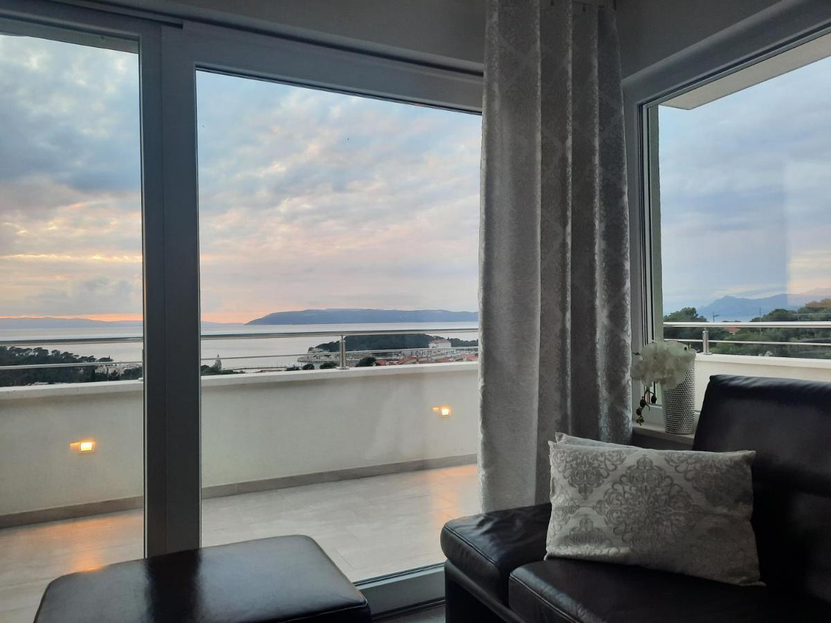 Apartment Anny De Luxe With Sea View ماكارسكا المظهر الخارجي الصورة